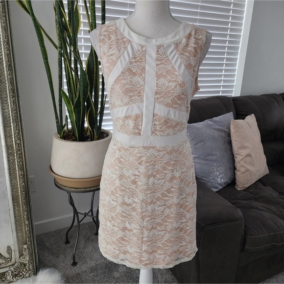 Sami & Jo Fitted Lace overlace dress size medium. New with without tags. - Picture 1 of 7